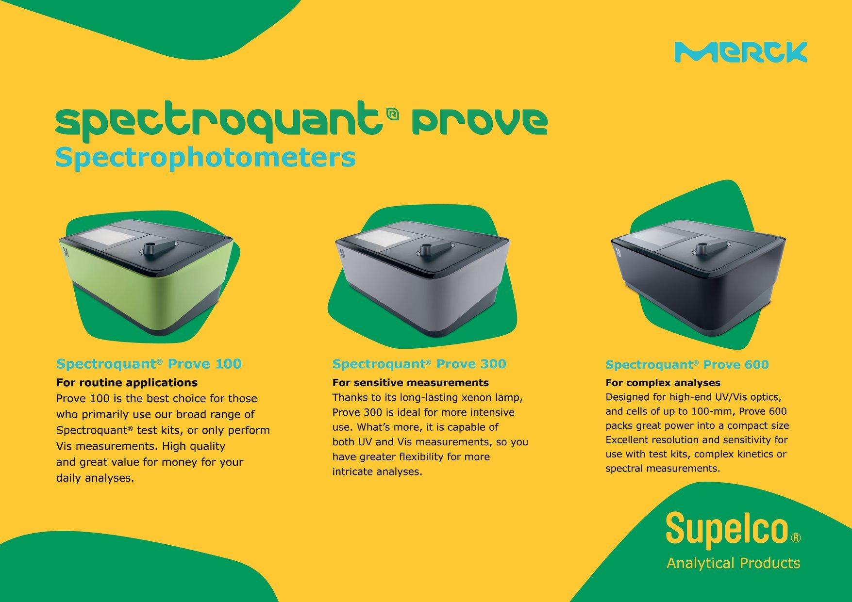 Merck Spectroquant Prove Fotometreler